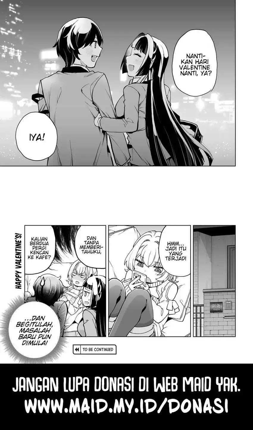Otoko Girai na Bijin Shimai wo Namae mo Tsugezu ni Tasuketara Ittai Dounaru? chapter 25 halaman 29