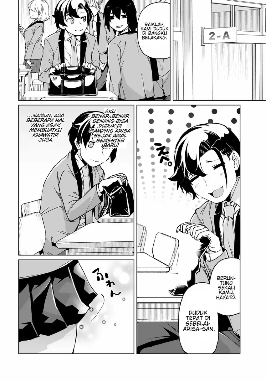 Otoko Girai na Bijin Shimai wo Namae mo Tsugezu ni Tasuketara Ittai Dounaru? chapter 26 halaman 9