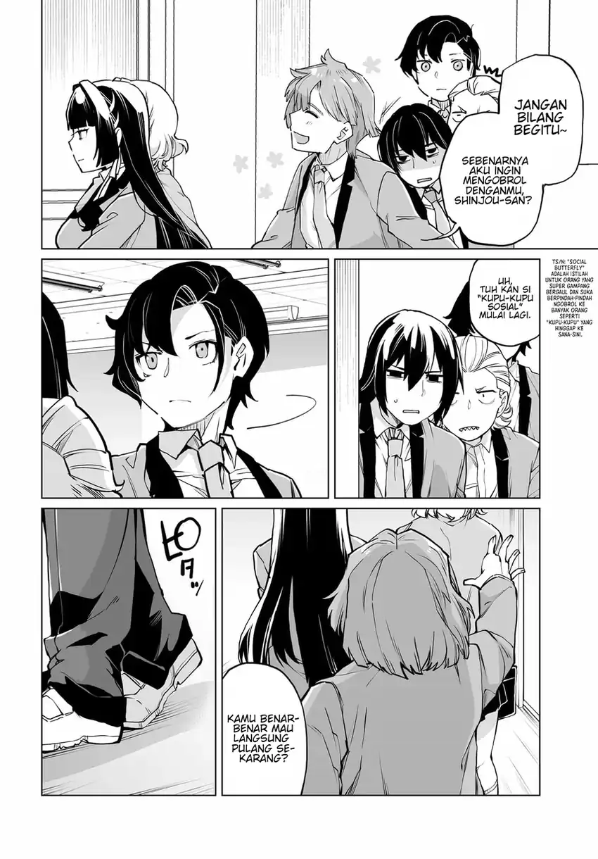 Otoko Girai na Bijin Shimai wo Namae mo Tsugezu ni Tasuketara Ittai Dounaru? chapter 26 halaman 19