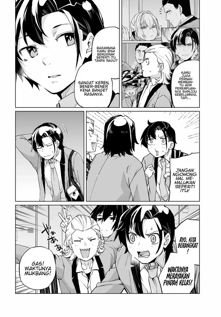 Otoko Girai na Bijin Shimai wo Namae mo Tsugezu ni Tasuketara Ittai Dounaru? chapter 26 halaman 23