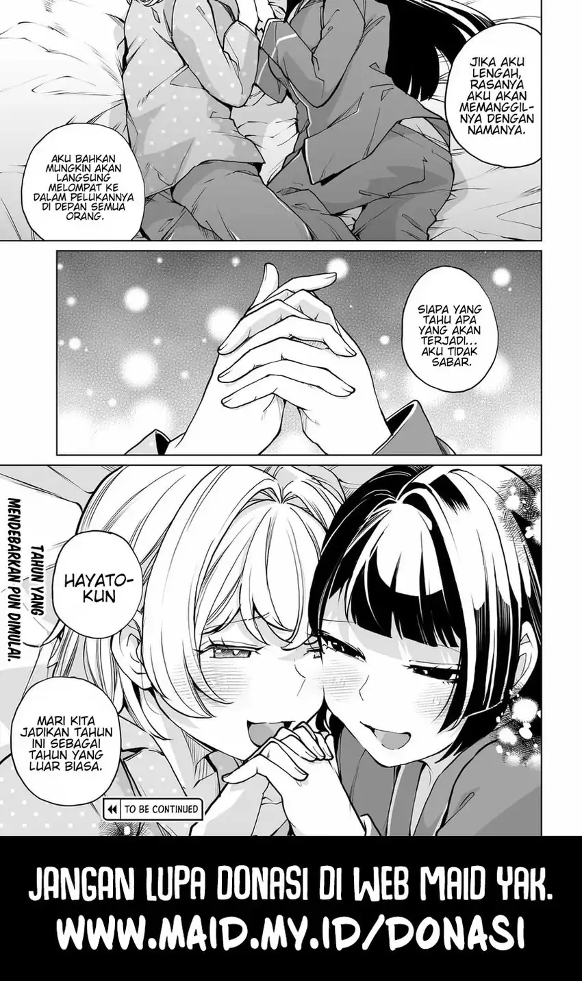 Otoko Girai na Bijin Shimai wo Namae mo Tsugezu ni Tasuketara Ittai Dounaru? chapter 26 halaman 28