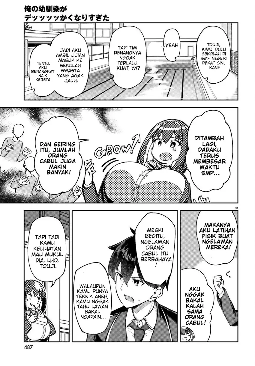 Ore No Osananajimi Ga Dekkkkaku Narisugita chapter 1 halaman 31