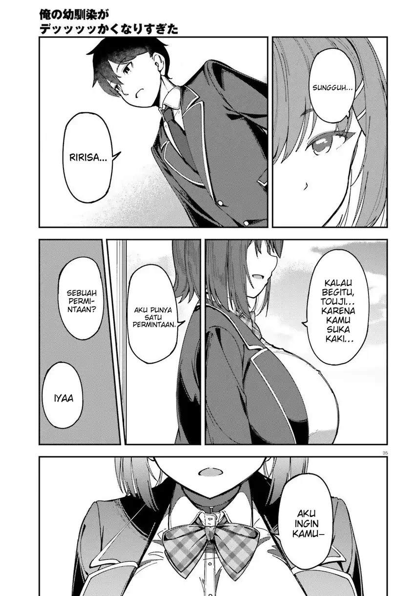 Ore No Osananajimi Ga Dekkkkaku Narisugita chapter 1 halaman 35