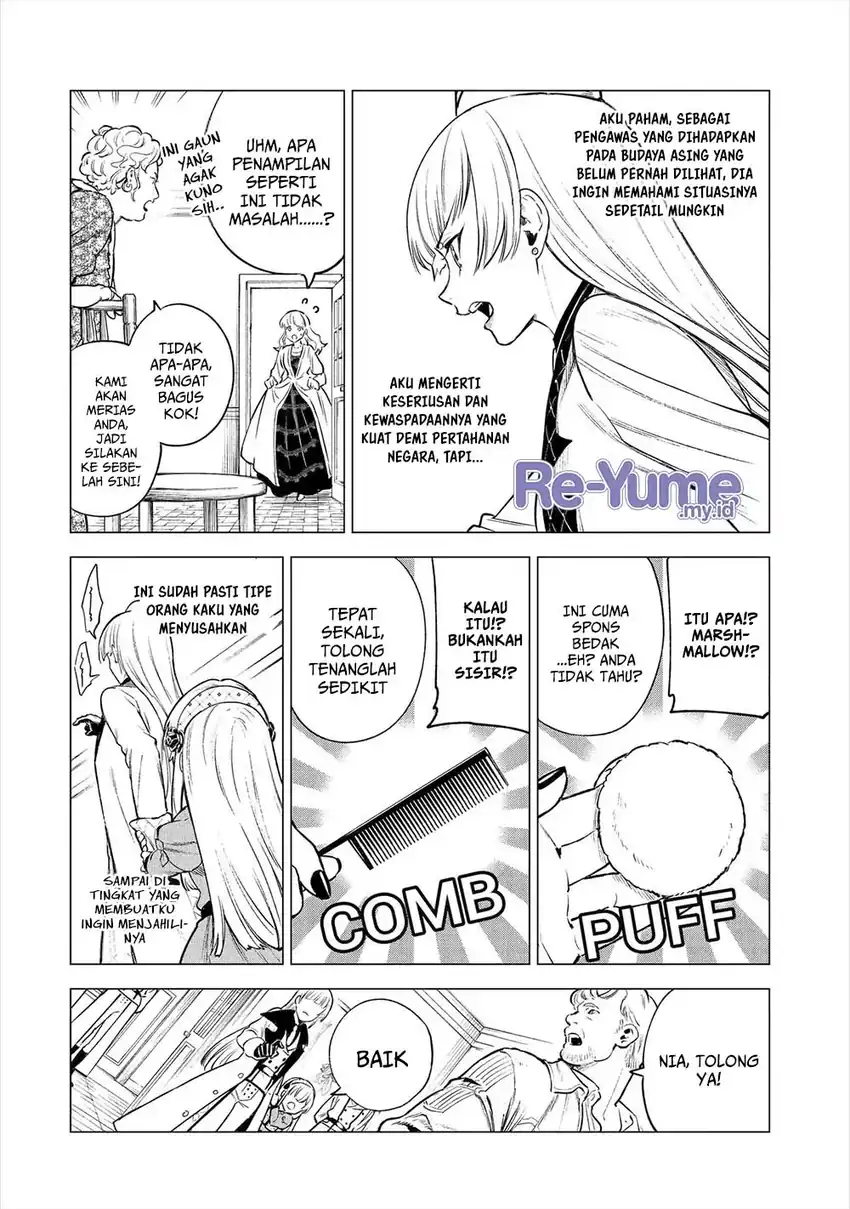 Kyouran Reijou Nia Liston: Byoujaku Reijou ni Tensei shita Kamigoroshi no Bujin no Karei Naru Musouroku chapter 23 halaman 7