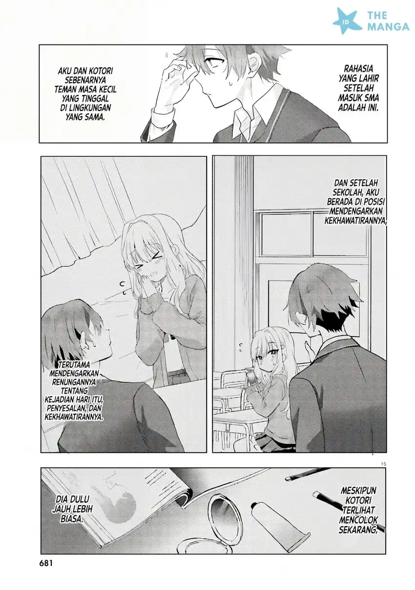Kokou na Kanojo to, Kanojo no Heya de Shiteru Koto chapter 1 halaman 14