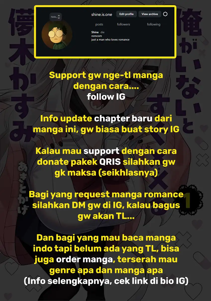 Ore ga Inai to Sugu Chomeru Hakanagi Kasumi chapter 21 halaman 22