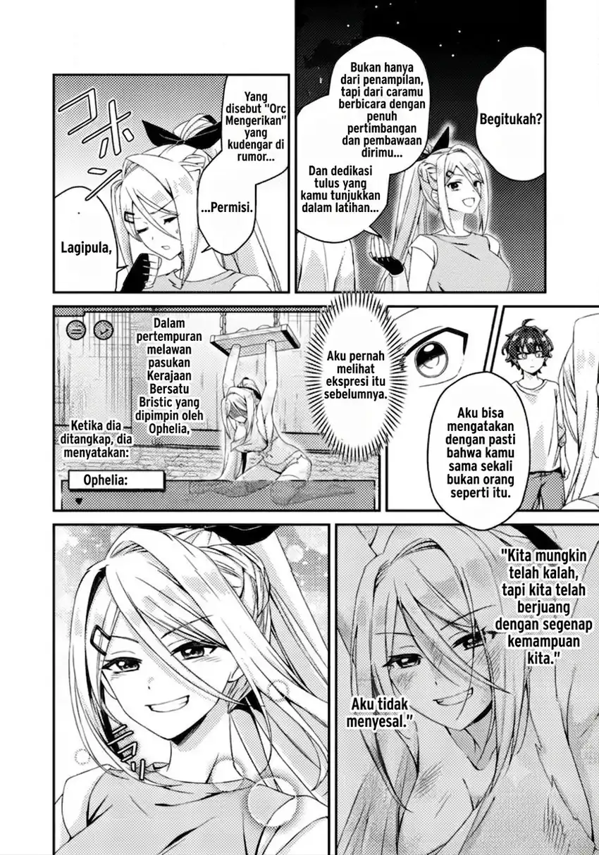 Minikui Orc no Gyakushuu: Doujin Eroge no Kichiku Koutaishi ni Tensei Shita mo Otoko no Junan chapter 4 halaman 23