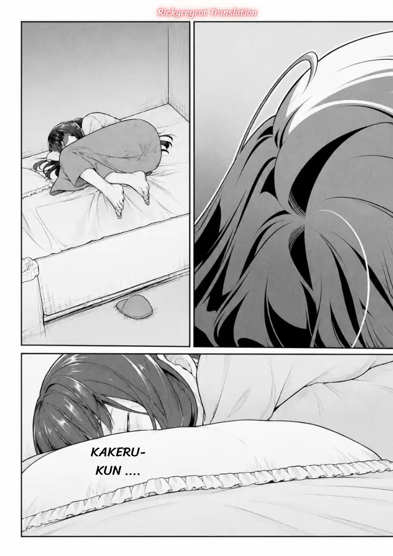 Toumei na Yoru ni Kakeru-kun to, Me ni Mienai Koi wo Shita chapter 5.2 halaman 8