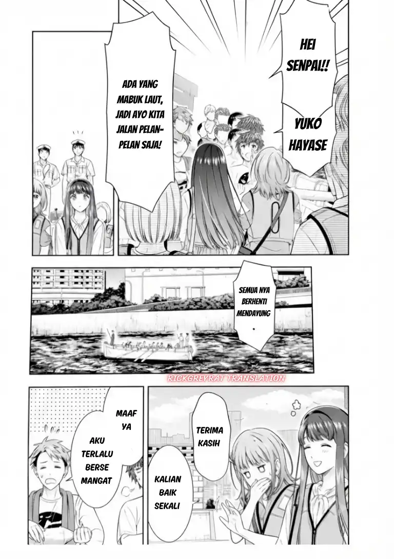 Toumei na Yoru ni Kakeru-kun to, Me ni Mienai Koi wo Shita chapter 5.2 halaman 16