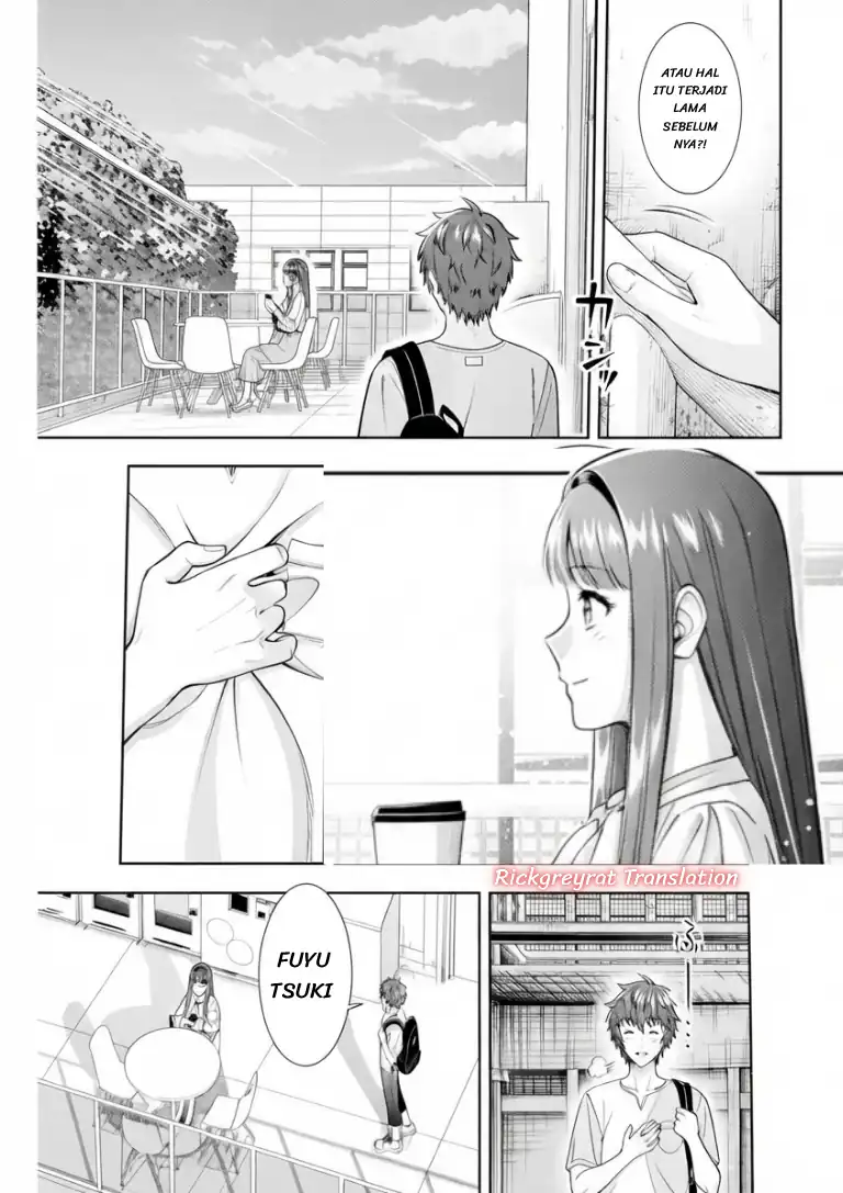Toumei na Yoru ni Kakeru-kun to, Me ni Mienai Koi wo Shita chapter 5.2 halaman 23