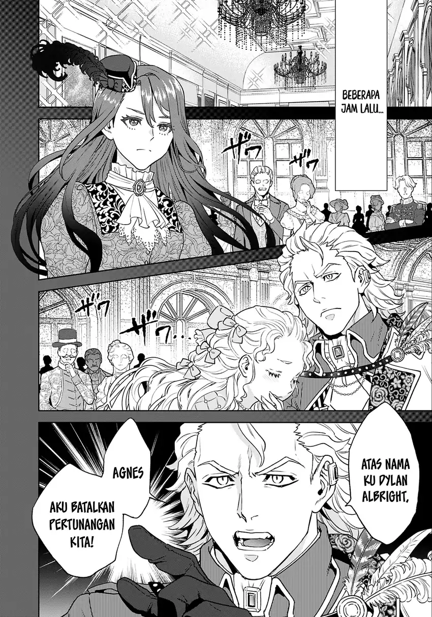 Shounin Reijou Agnes Henkyou ni Tsuihou Sareta Akuyaku Reijou wa Shousai o Hakki Shi Nariagaru chapter 1 halaman 5