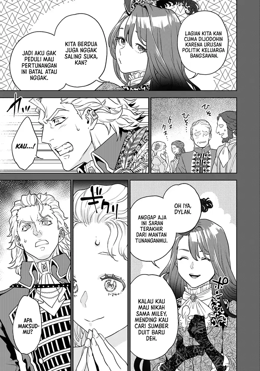Shounin Reijou Agnes Henkyou ni Tsuihou Sareta Akuyaku Reijou wa Shousai o Hakki Shi Nariagaru chapter 1 halaman 8