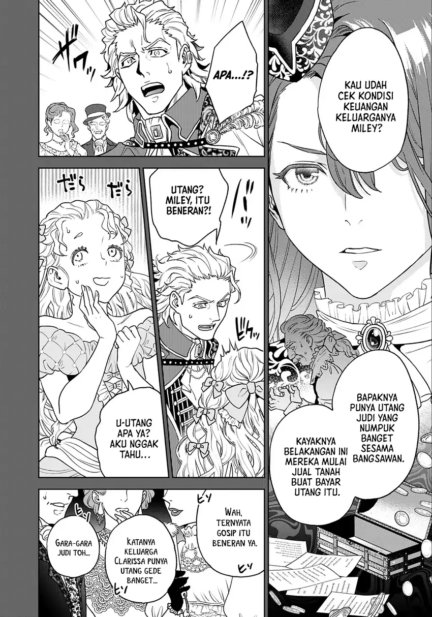 Shounin Reijou Agnes Henkyou ni Tsuihou Sareta Akuyaku Reijou wa Shousai o Hakki Shi Nariagaru chapter 1 halaman 9