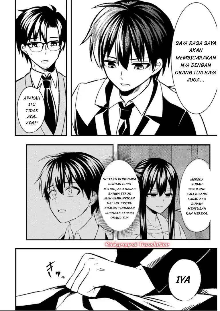 Jinsei Gyakuten ~Uwakisare, Enzai wo Kiserareta Orega, Gakuenichi no Bishoujo ni Natsukareru~ chapter 10.1 halaman 4