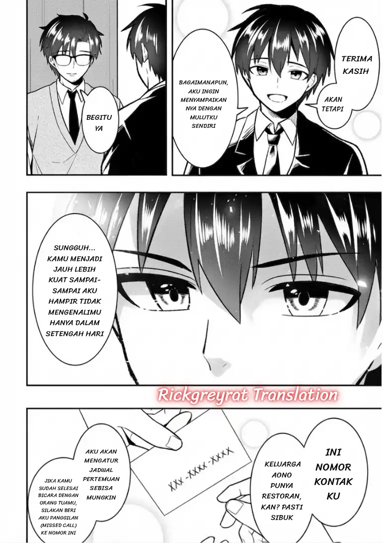Jinsei Gyakuten ~Uwakisare, Enzai wo Kiserareta Orega, Gakuenichi no Bishoujo ni Natsukareru~ chapter 10.1 halaman 6