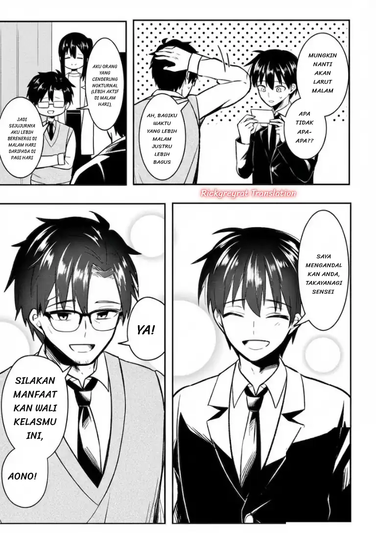 Jinsei Gyakuten ~Uwakisare, Enzai wo Kiserareta Orega, Gakuenichi no Bishoujo ni Natsukareru~ chapter 10.1 halaman 7