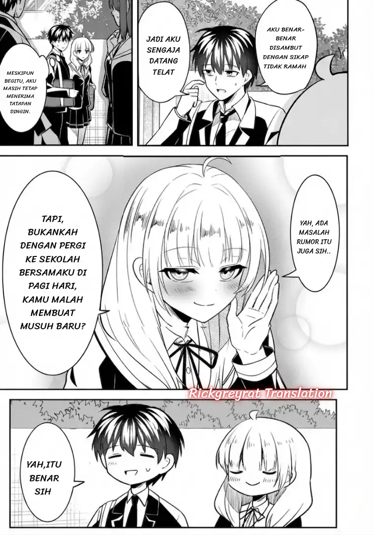 Jinsei Gyakuten ~Uwakisare, Enzai wo Kiserareta Orega, Gakuenichi no Bishoujo ni Natsukareru~ chapter 10.1 halaman 9