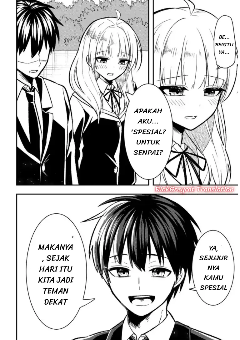 Jinsei Gyakuten ~Uwakisare, Enzai wo Kiserareta Orega, Gakuenichi no Bishoujo ni Natsukareru~ chapter 10.1 halaman 11