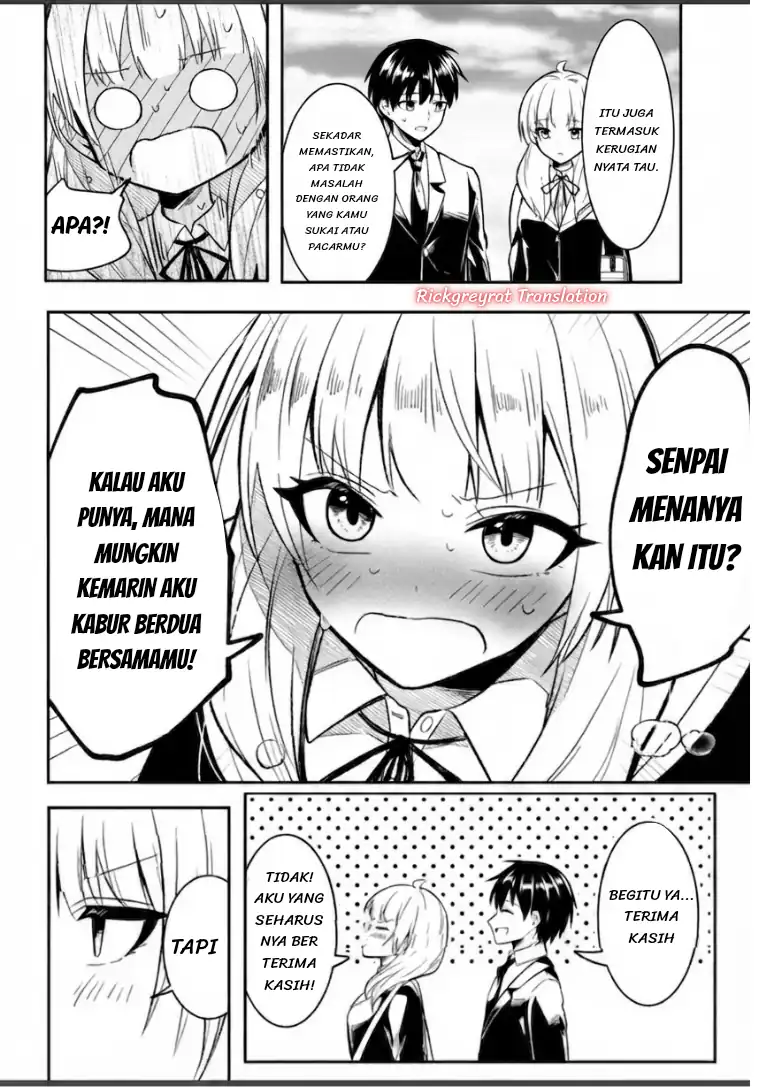 Jinsei Gyakuten ~Uwakisare, Enzai wo Kiserareta Orega, Gakuenichi no Bishoujo ni Natsukareru~ chapter 10.1 halaman 14