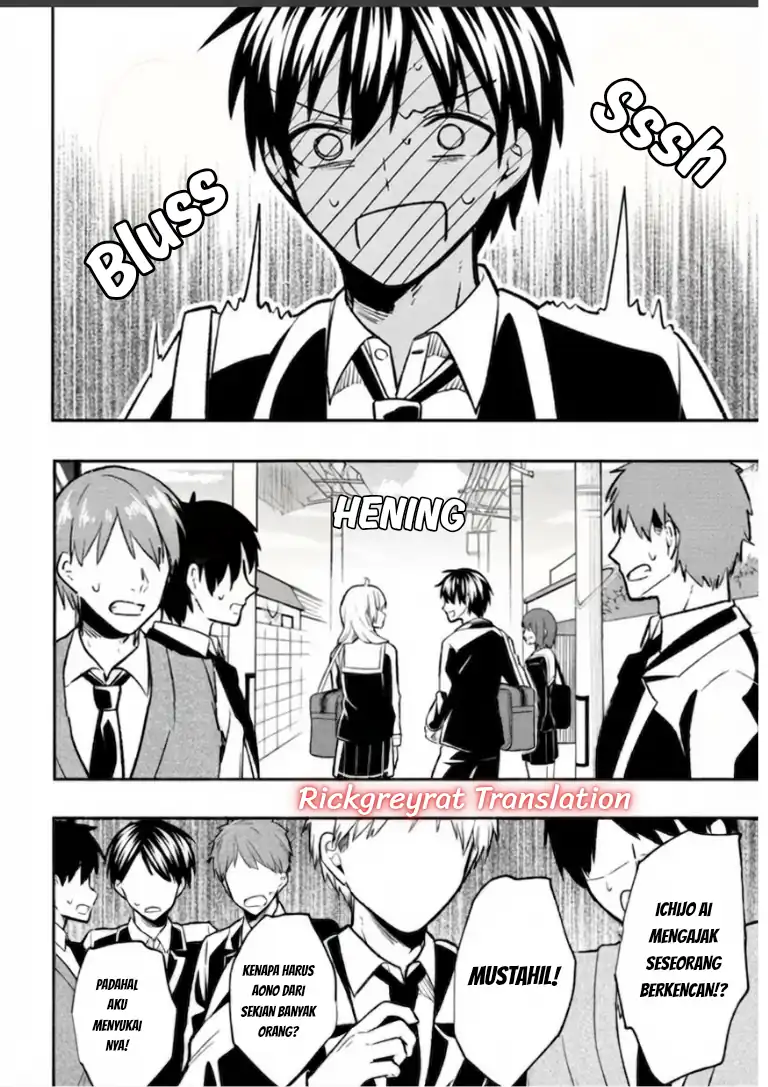 Jinsei Gyakuten ~Uwakisare, Enzai wo Kiserareta Orega, Gakuenichi no Bishoujo ni Natsukareru~ chapter 10.1 halaman 16