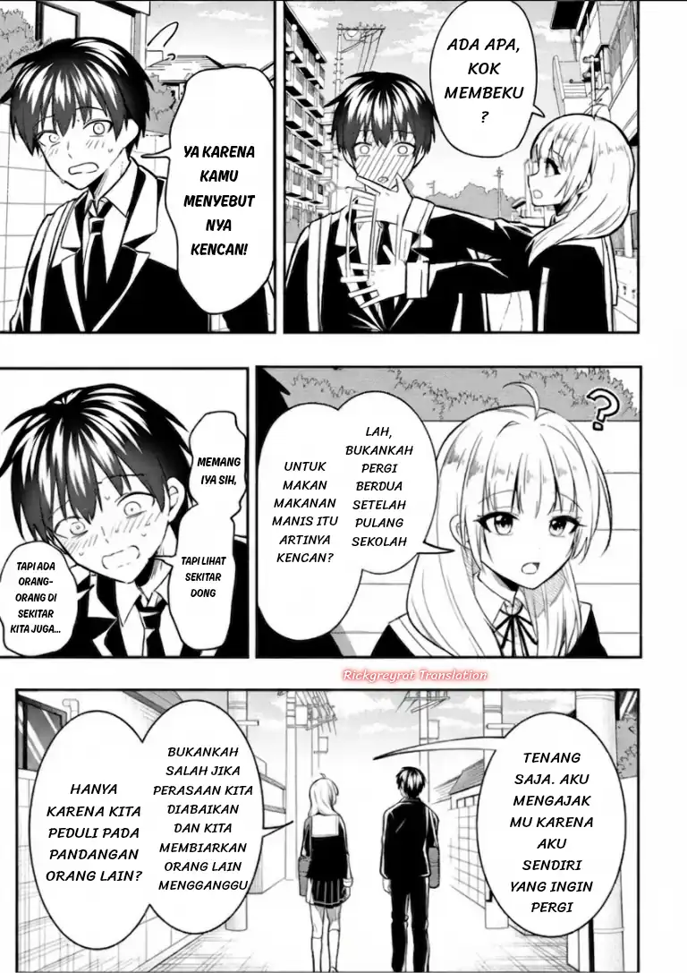Jinsei Gyakuten ~Uwakisare, Enzai wo Kiserareta Orega, Gakuenichi no Bishoujo ni Natsukareru~ chapter 10.1 halaman 17