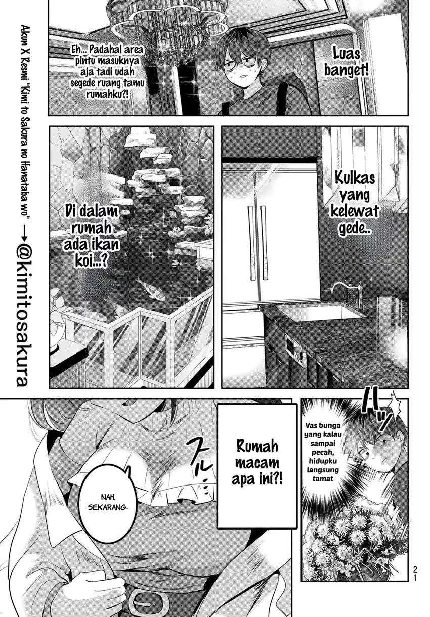Kimi to Sakura no Hanataba wo chapter 1 halaman 18