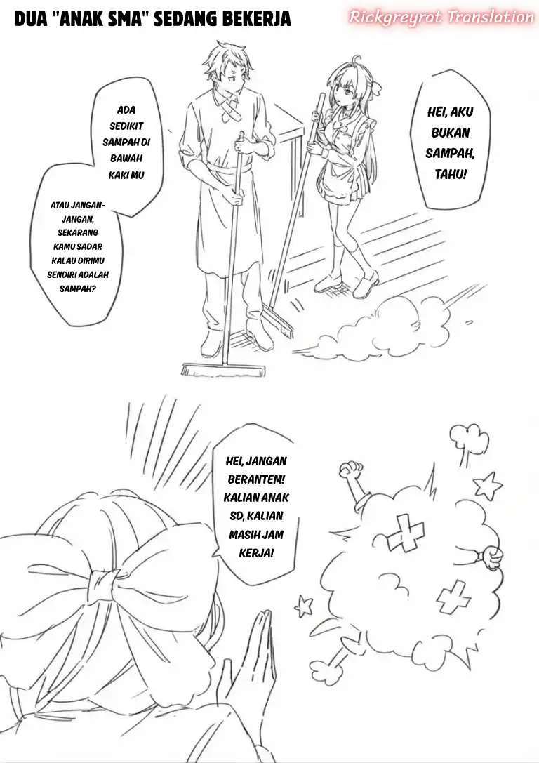 Tomodachi to Koibito, Docchi ga Daiji nano? chapter 2 halaman 9