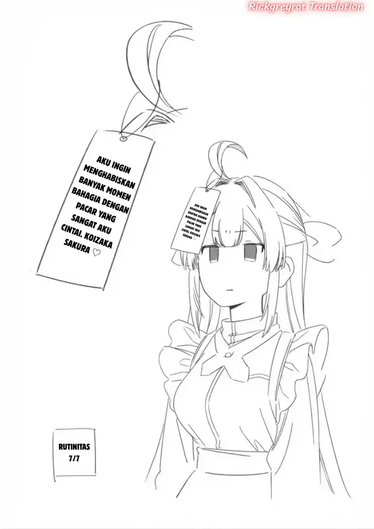 Tomodachi to Koibito, Docchi ga Daiji nano? chapter 2 halaman 11