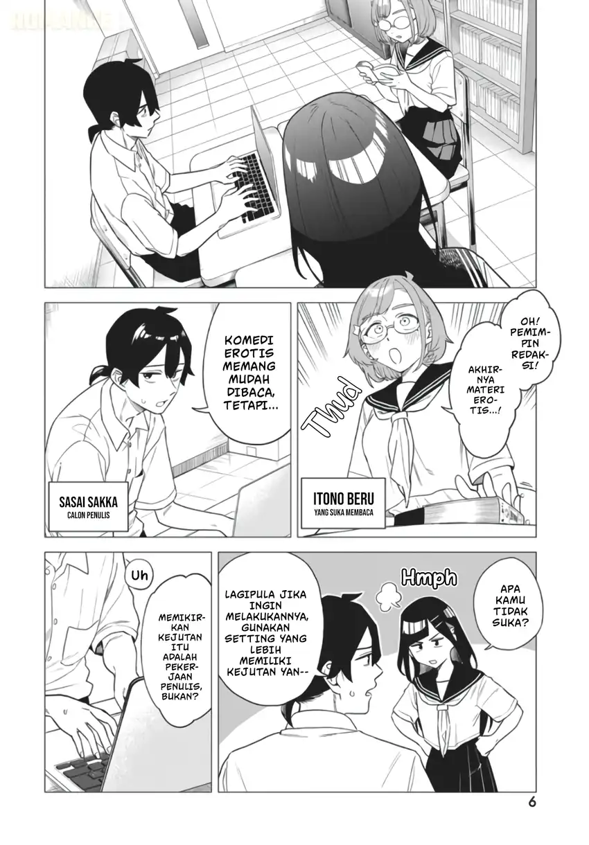 Deochi Mitaina Settei wo Fuyo Shite Kuru Henshuu no Aira-senpai chapter 1 halaman 5