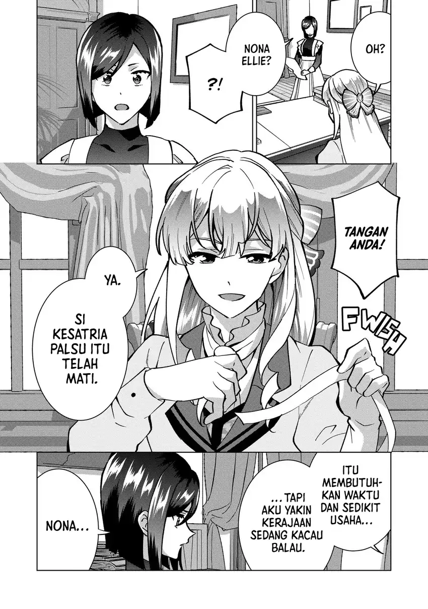 Buchigire Reijou wa Houfuku wo Chikaimashita. ~Madousho no Chikara de Sokoku wo Tataki Tsubushimasu~ chapter 18 halaman 23