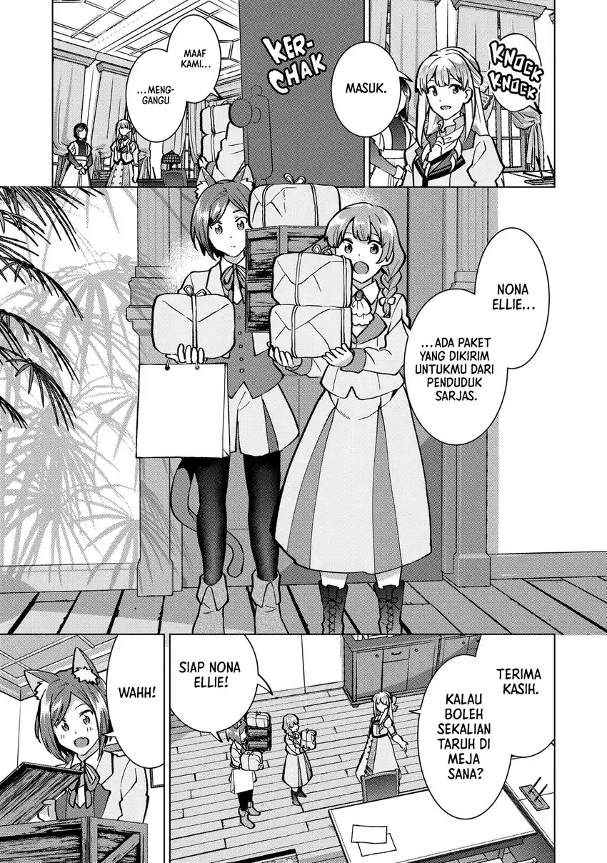 Buchigire Reijou wa Houfuku wo Chikaimashita. ~Madousho no Chikara de Sokoku wo Tataki Tsubushimasu~ chapter 19 halaman 21