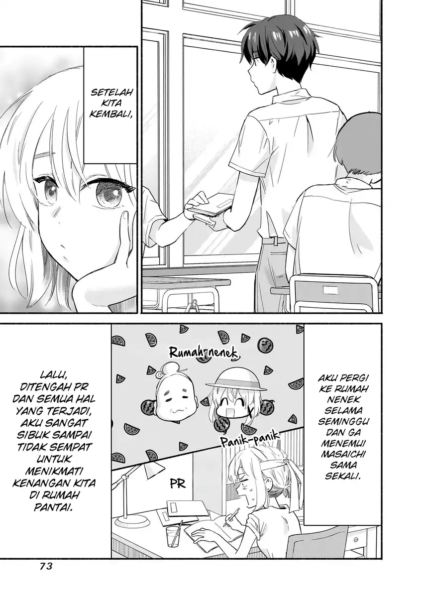 Nee, Mou Isso Tsukiacchau? Osananajimi no Bishoujo ni Tanomarete, Camo Kareshi Hajimemashita chapter 36 halaman 4