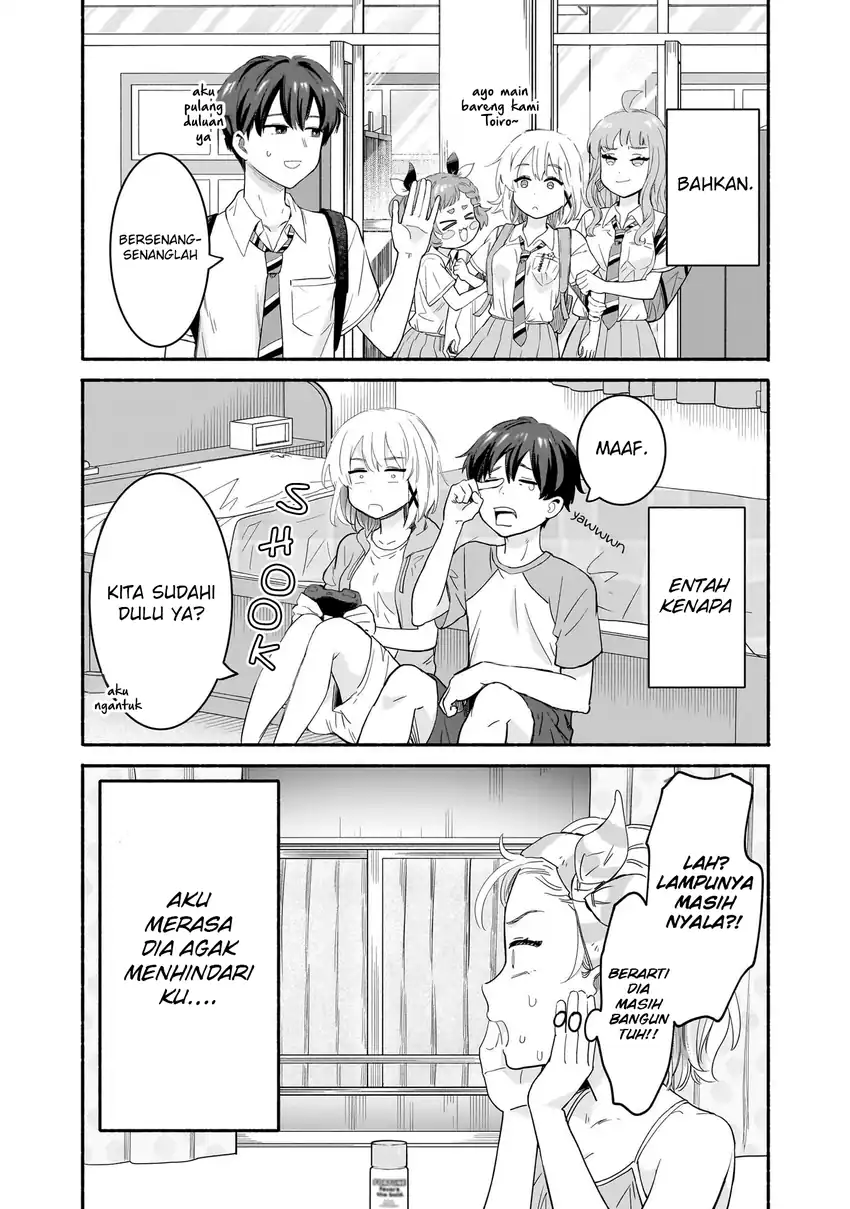 Nee, Mou Isso Tsukiacchau? Osananajimi no Bishoujo ni Tanomarete, Camo Kareshi Hajimemashita chapter 36 halaman 5