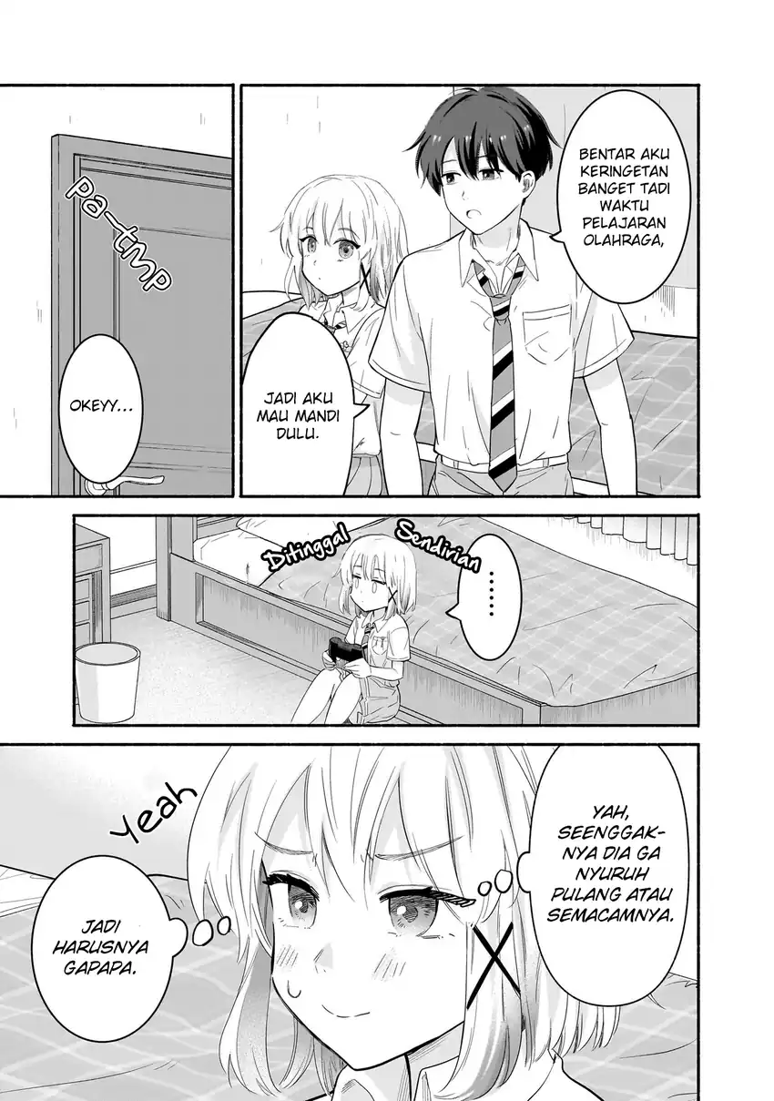 Nee, Mou Isso Tsukiacchau? Osananajimi no Bishoujo ni Tanomarete, Camo Kareshi Hajimemashita chapter 36 halaman 8