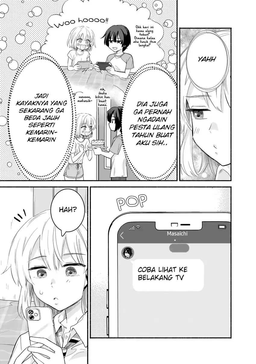 Nee, Mou Isso Tsukiacchau? Osananajimi no Bishoujo ni Tanomarete, Camo Kareshi Hajimemashita chapter 36 halaman 10