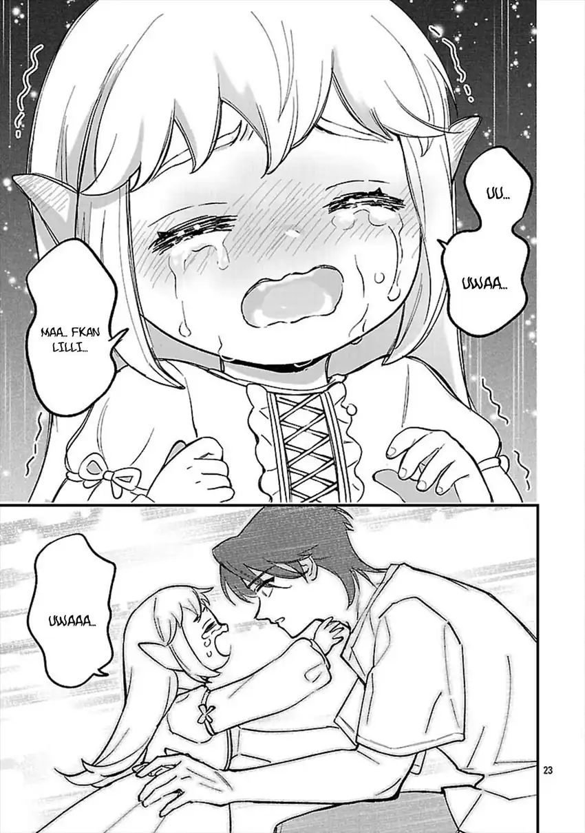 Urenokori no Dorei Elf wo Hirotta no de, Musume ni suru Koto ni shita chapter 26 halaman 25